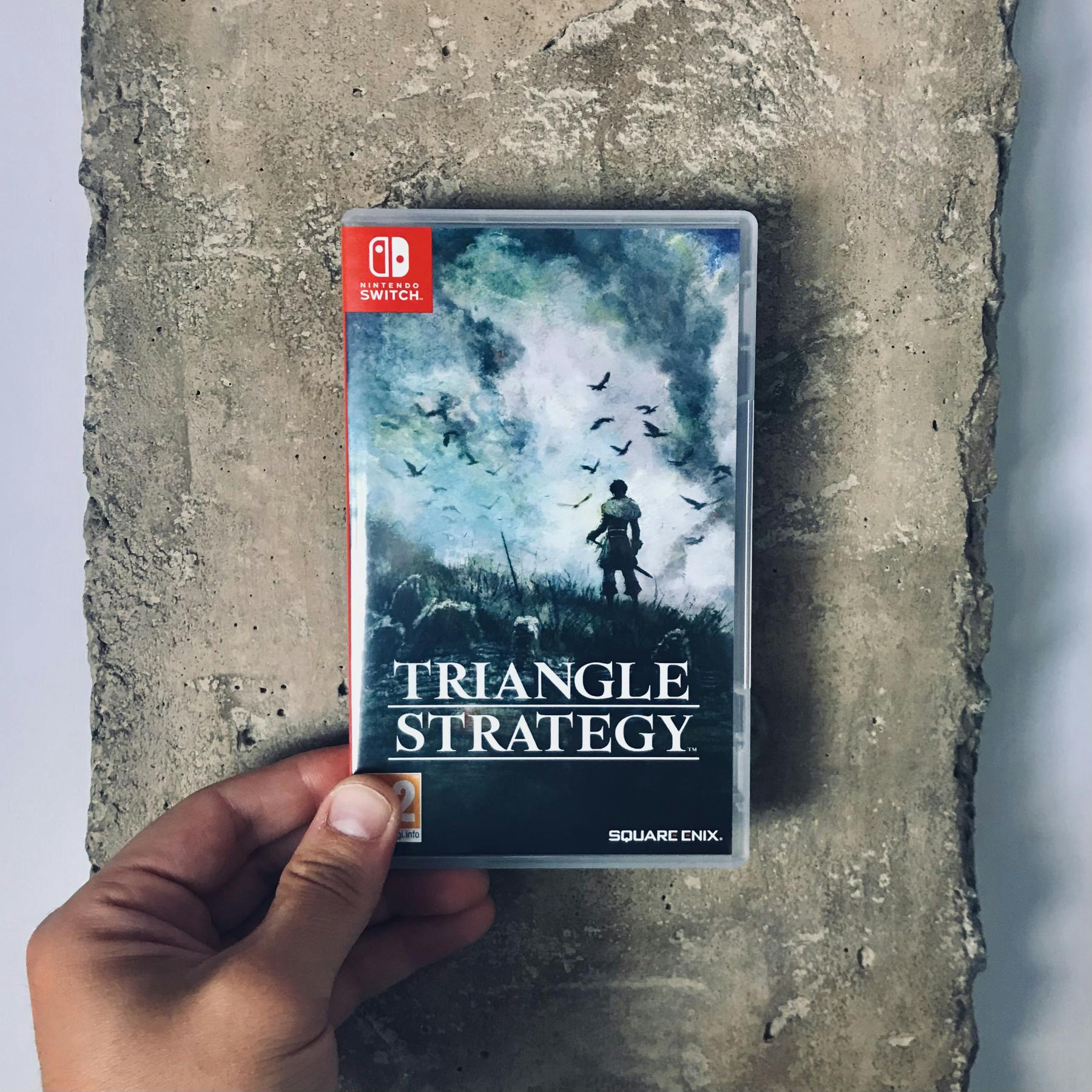 Portada del videojuego: Triangle Strategy