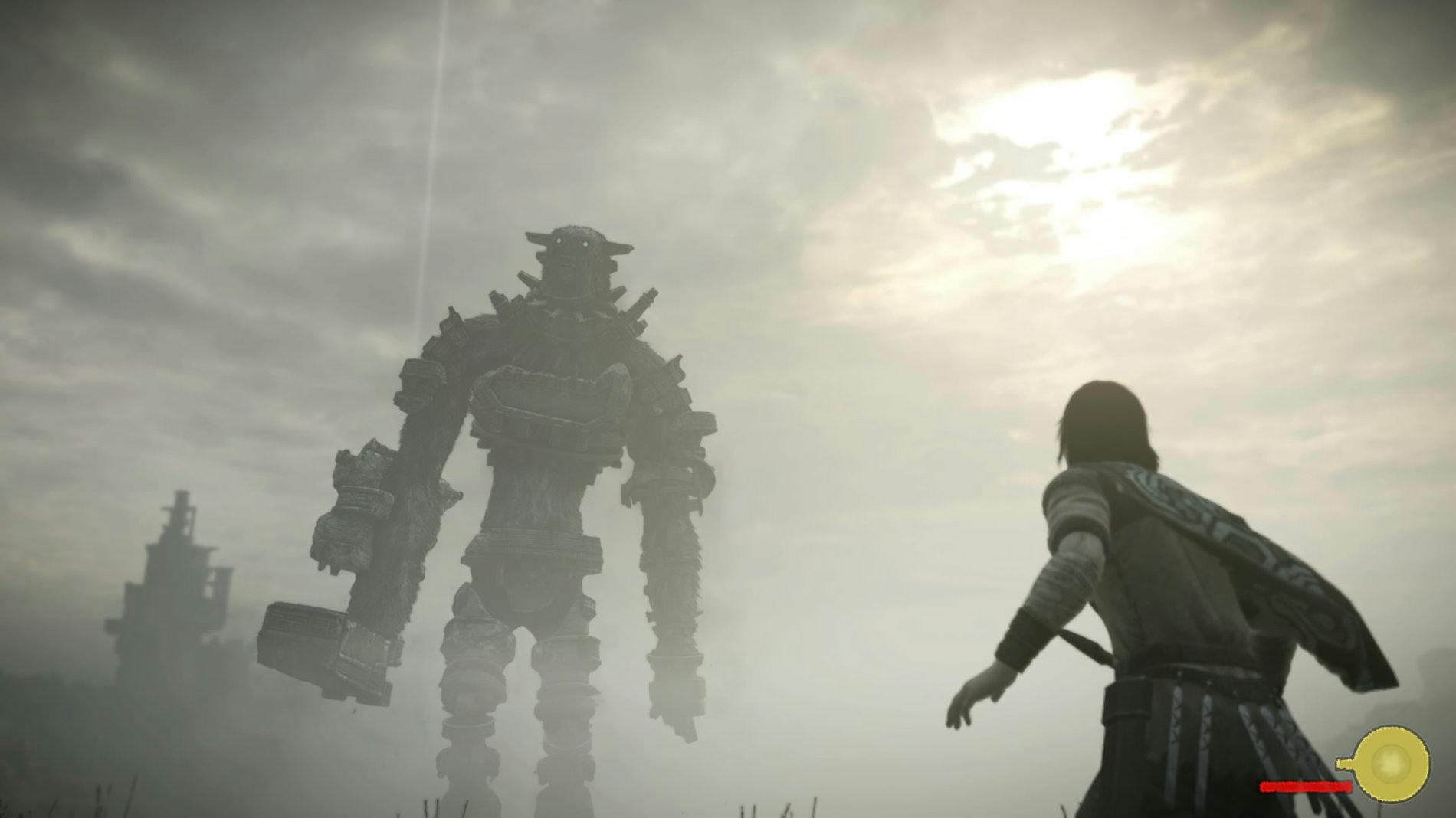 Shadow of the Colossus: lucha contra un coloso